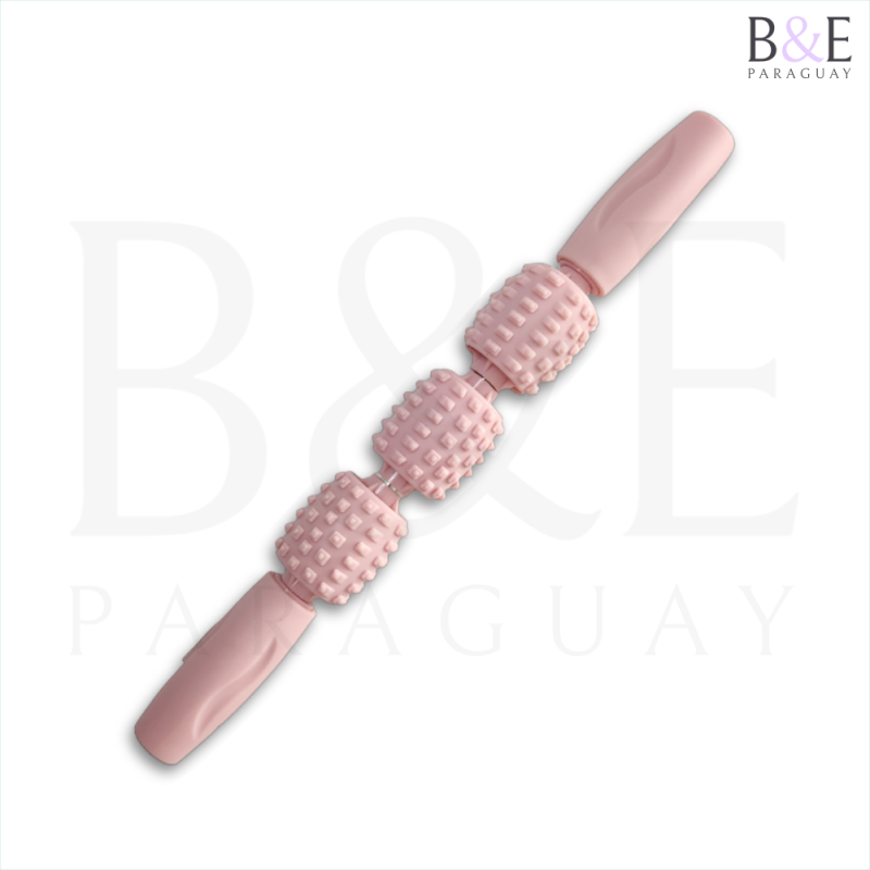 Masajeador de Plástico 3 rodillos