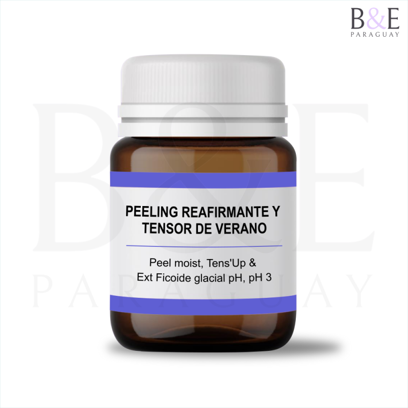 Peeling Reafirmante y Tensor de Verano RODEN