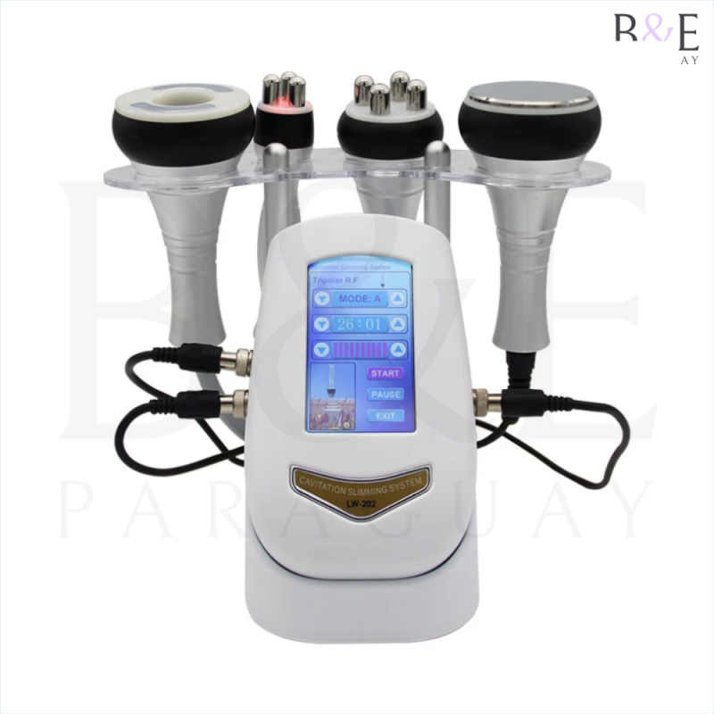 4 en 1 - Equipo de Radiofrecuencia, Cavitación y Vacuum
